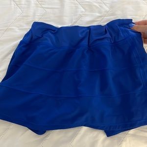 Lulu Lemon Blue Tennis Skirt